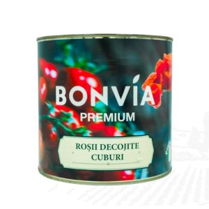Roșii decojite cuburi - Conservă 2,5 kg